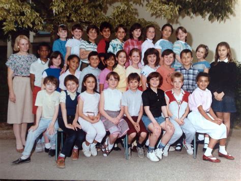 Photo De Classe CM1b 1984 1985 De 1985 ECOLE LANGEVIN WALLON