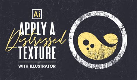 How To Apply A Distressed Texture With Illustrator Logos By Nick