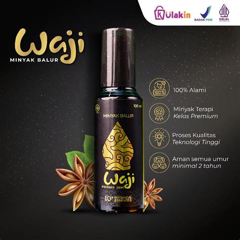 Jual WAJI MINYAK BALUR WARISAN JAWA HERBAL 100 ORIGINAL PIJAT URUT