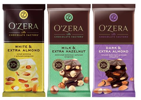 Шоколад Озера (Ozera): производитель, описание и цена