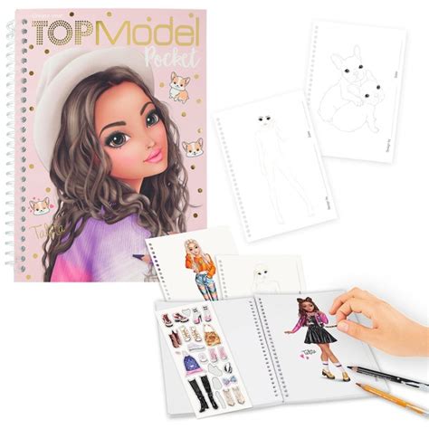 Topmodel Album Colorier De Poche Smyths Toys France