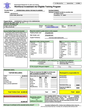 Fillable Online Dlt Ri Homemaker And English For Homemaking Ri Form Fax