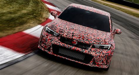 2023 Honda Civic Type R Prototype Tackles Mid-Ohio, Production Model ...