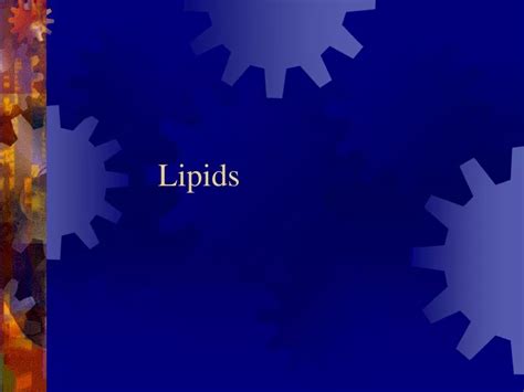 Ppt Lipids Powerpoint Presentation Free Download Id9429441