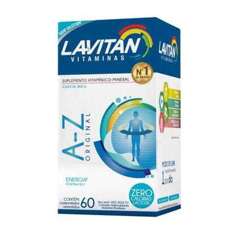 Suplemento Vitam Nico Cimed Lavitan A Z Original Beleza Na Web