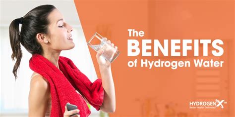 Hydrogen Water Benefits! | HydrogenX Water Ionizers