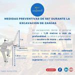 Infograf A Medidas Preventivas De Sst Durante La Excavaci N De Zanjas