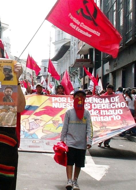 Juventud Comunista Del Ecuador Abril