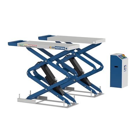 Sxhr In Ground Mounted Lifting Equipment Full Rise Scissors Car Lift