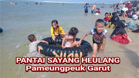 Pantai Sayang Heulang Pameungpeuk Garut Youtube