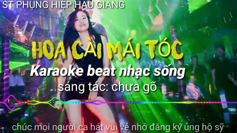 Karaoke Hoa C I M I T C Remix Nh C S Ng Youtube