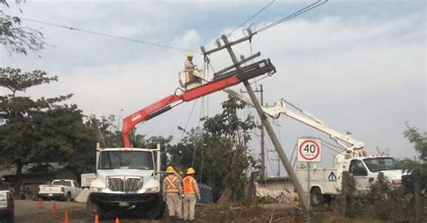 Cfe Restableci En Su Totalidad El Suministro El Ctrico A Usuarios