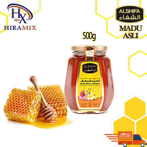 ALSHIFA NATURAL HONEY ORIGINAL 100 Kishmir Honey Madu Asli 500g Lazada