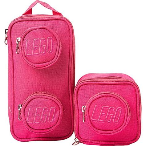 LEGO Unisex Brick Mini Backpack Pouch Set Pink Walmart