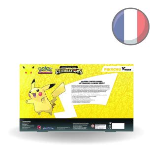 Coffret Pikachu V Union Collection Spéciale Célébrations