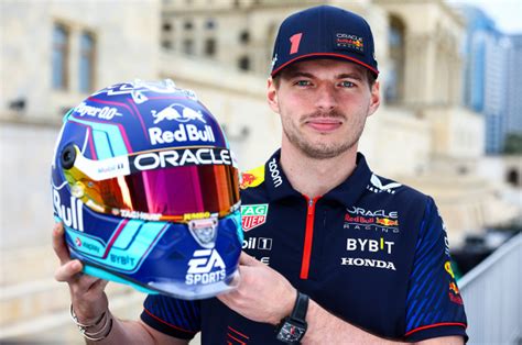 Max Reveals His Special Miami Gp Helmet News Verstappen