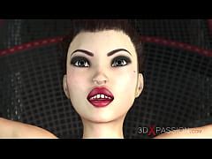 Sci Fi Fuck System Super Busty Cuffed Girl And Sex Machine Xxx