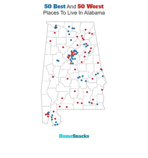 10 Best Places To Live In Alabama 2023 HomeSnacks