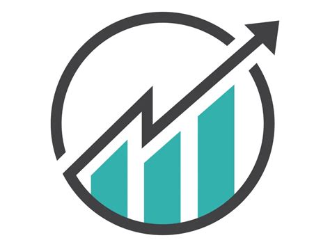 Trading Chart Logo Template PNG vector in SVG, PDF, AI, CDR format