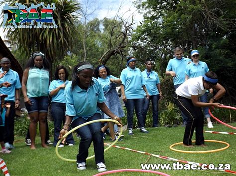 Hula Hoop Race Team Building Exercise