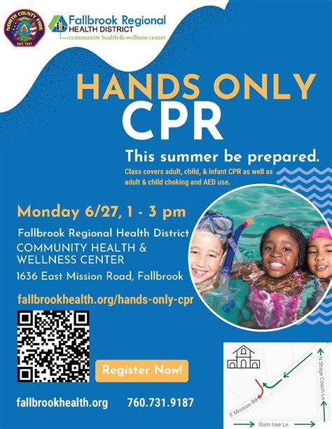 Hands Only CPR Training - Fallbrook Chamber of Commerce