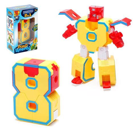 Робот-трансформер Woow Toys "Робоцифры 8" (4407663) - купить с ...