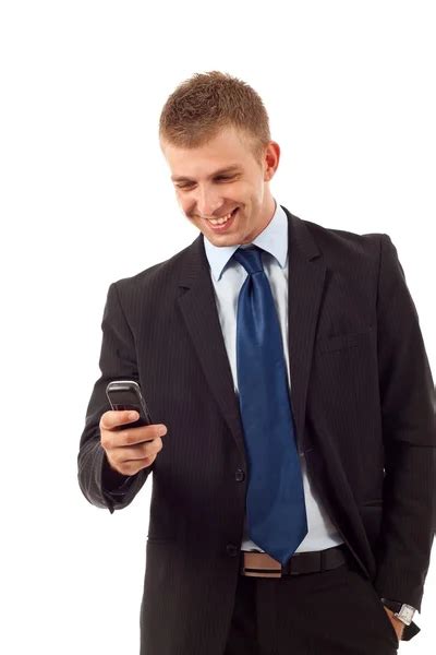 Business Man Texting Stock Photos Royalty Free Business Man Texting