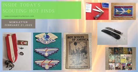 Scout Patch Collectors Friday Scouting Hot Finds Newsletter