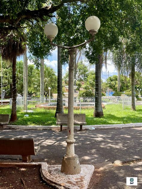 Praça Sandro Moreira - Galocha Cultural: Postes de Iluminação, Praça Martin Moreira, Brodowski ...
