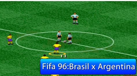 Gameplay Fifa Soccer 96 Snes Brasil X Argentina Youtube