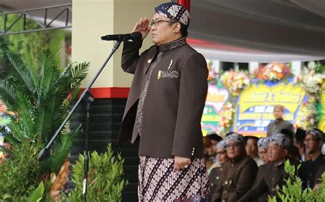 Bupati Ade Sugianto Pimpin Upacara Peringatan Hari Jadi Kabupaten