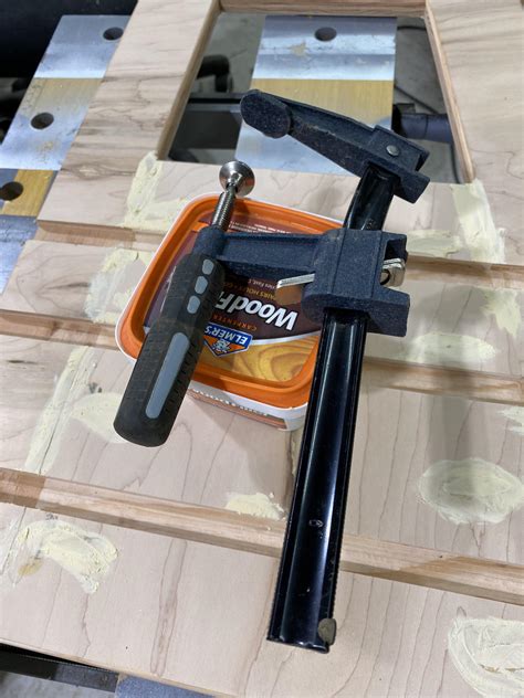 Ah, the good old disposable harbor freight clamps… : r/woodworking