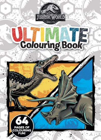 The Store Jurassic World Ultimate Colouring Book Universal Book