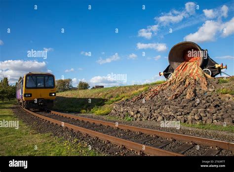 The British Steel Plant In Scunthorpe As Seen From The Appleby And