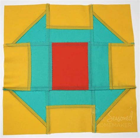 How To Make A Perfect Churn Dash Quilt Block The Seasoned Homemaker®