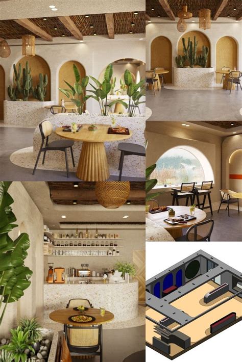 bou cafe  tehran iran  pouria vahidi modern restaurant design