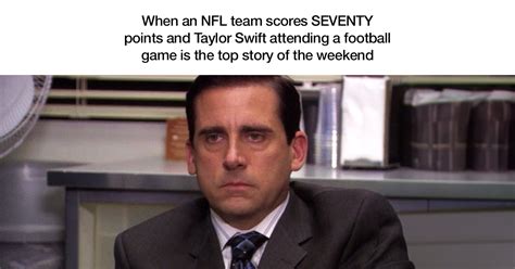 Taylor Swift... I mean leather bound memes from Week 3 of the NFL