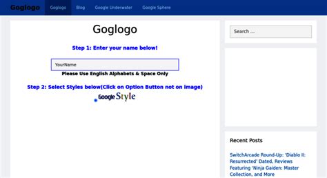 Access goglogo.info. Goglogo – A Blog About Technology