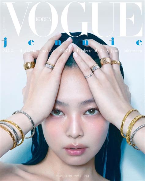 Blackpinks Jennie Gets Her Closeup On Vogue Korea Cover