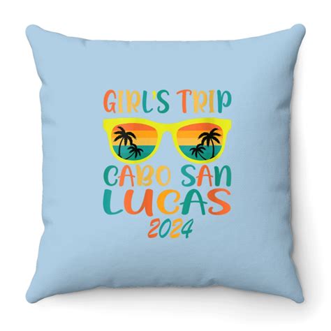 Womens Cabo San Lucas Mexico Beach Vacation Trip Vintage 2024 Throw Pillows Sold By Des118 Sku