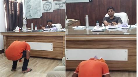 Bareilly Sdm Removed From Post After Video Of Complainant Being Punished In Office Gets Viral