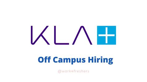 Kla Off Campus Hiring For Associate Software Engineer Chennai