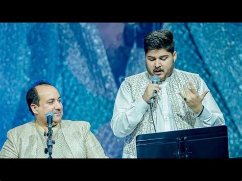 Rahat Fateh Ali Khans Son Shahzaman Ali Khan Debut Performance Youtube