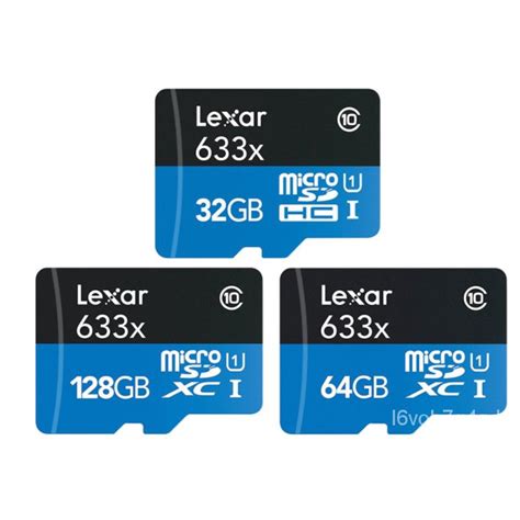 Lexar 32GB64GB128GB High Performance 633x Class 10 UHS I