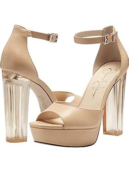 Jessica Simpson Calie Nude Patent FREE SHIPPING Zappos
