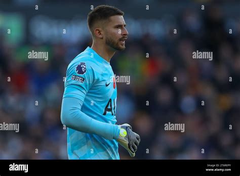 Guglielmo Vicario 13 Of Tottenham Hotspur During The Premier League