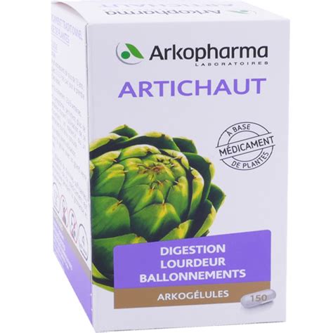 ARKOPHARMA ARTICHAUT DIGESTION 150 ARKOGELULES Bio Plantes