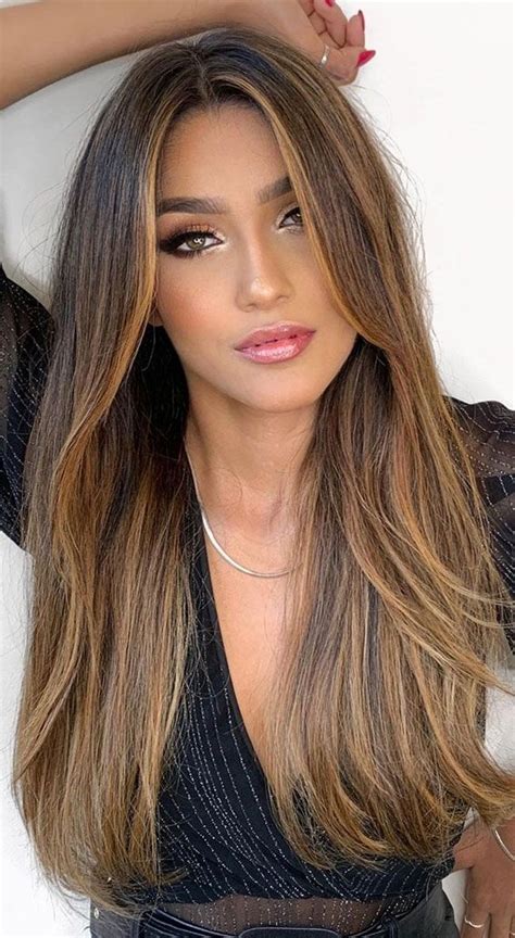 50 Ways To Wear Spring S Best Hair Colours Caramel Face Framing