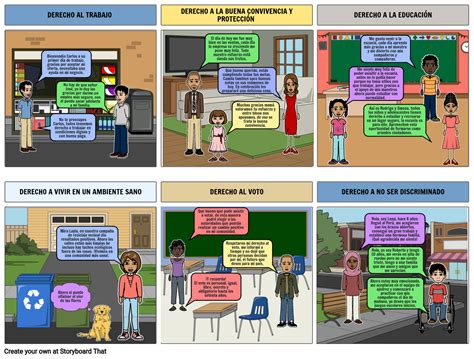 Derechos Y Deberes Ciudadanos Storyboard By 9147febd