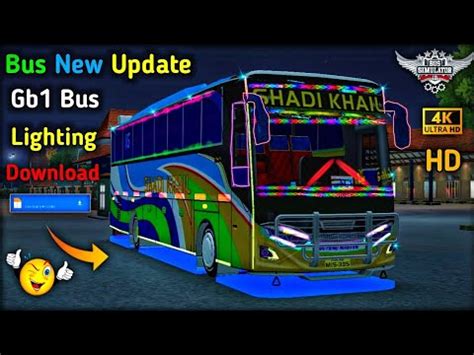 Gb Bus New Hd Lighting File V For Bus Simulator Indonesia